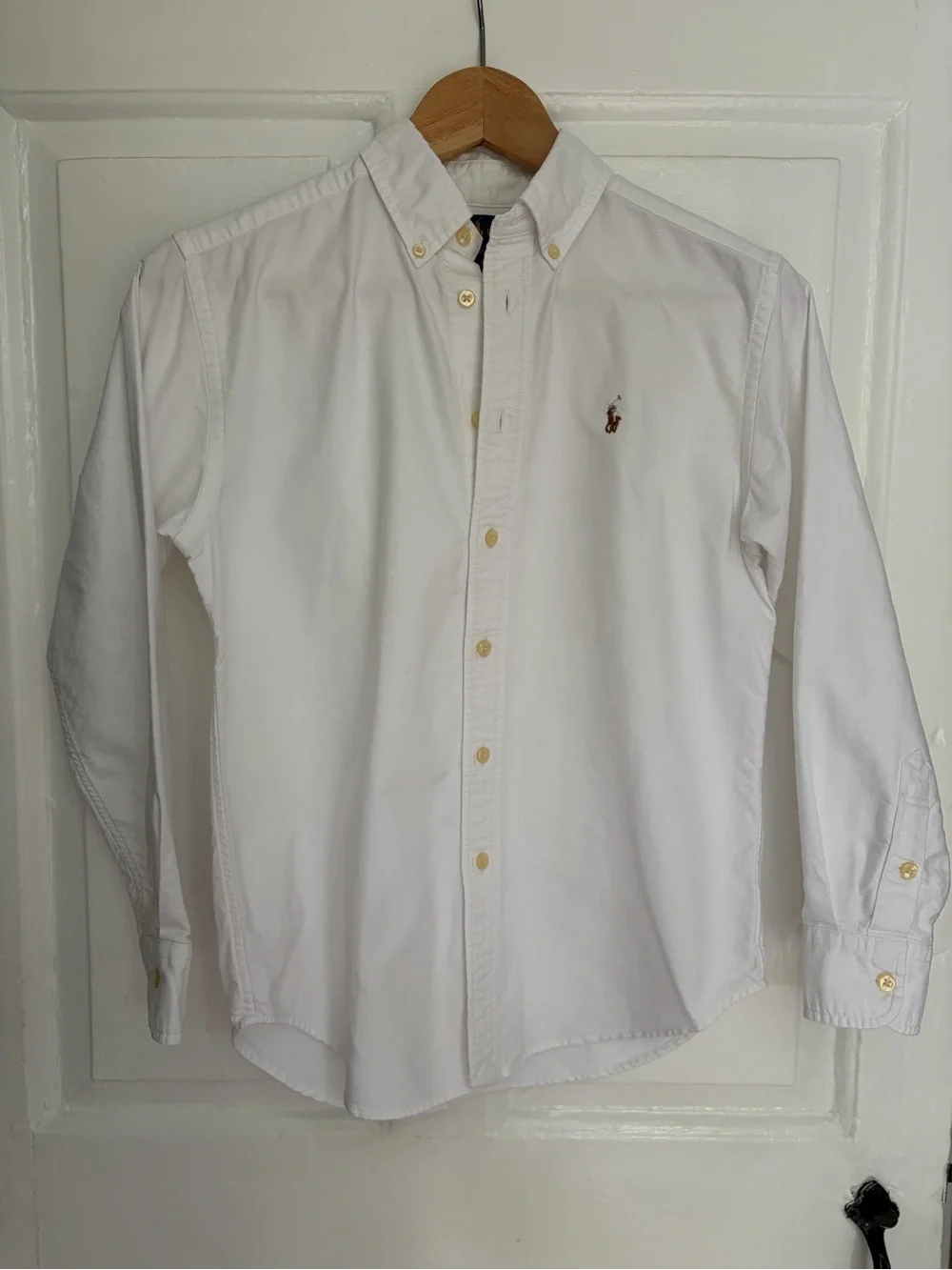 Polo by Ralph Lauren Boys White Button-Down Oxford Shirt